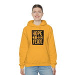 "HKF Logo v2" FRONT ONLY Hoodie (GOLD/BLACK)