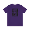 "HKF Logo v2" FRONT ONLY Tee (Purple/Black)