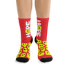 "HKF Smile" Socks (RED)