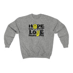 "Love Heals v2" FRONT ONLY Sweater (Multicolor Options)