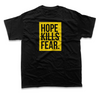 "HKF Logo v2" FRONT ONLY Tee (Black/Yellow)
