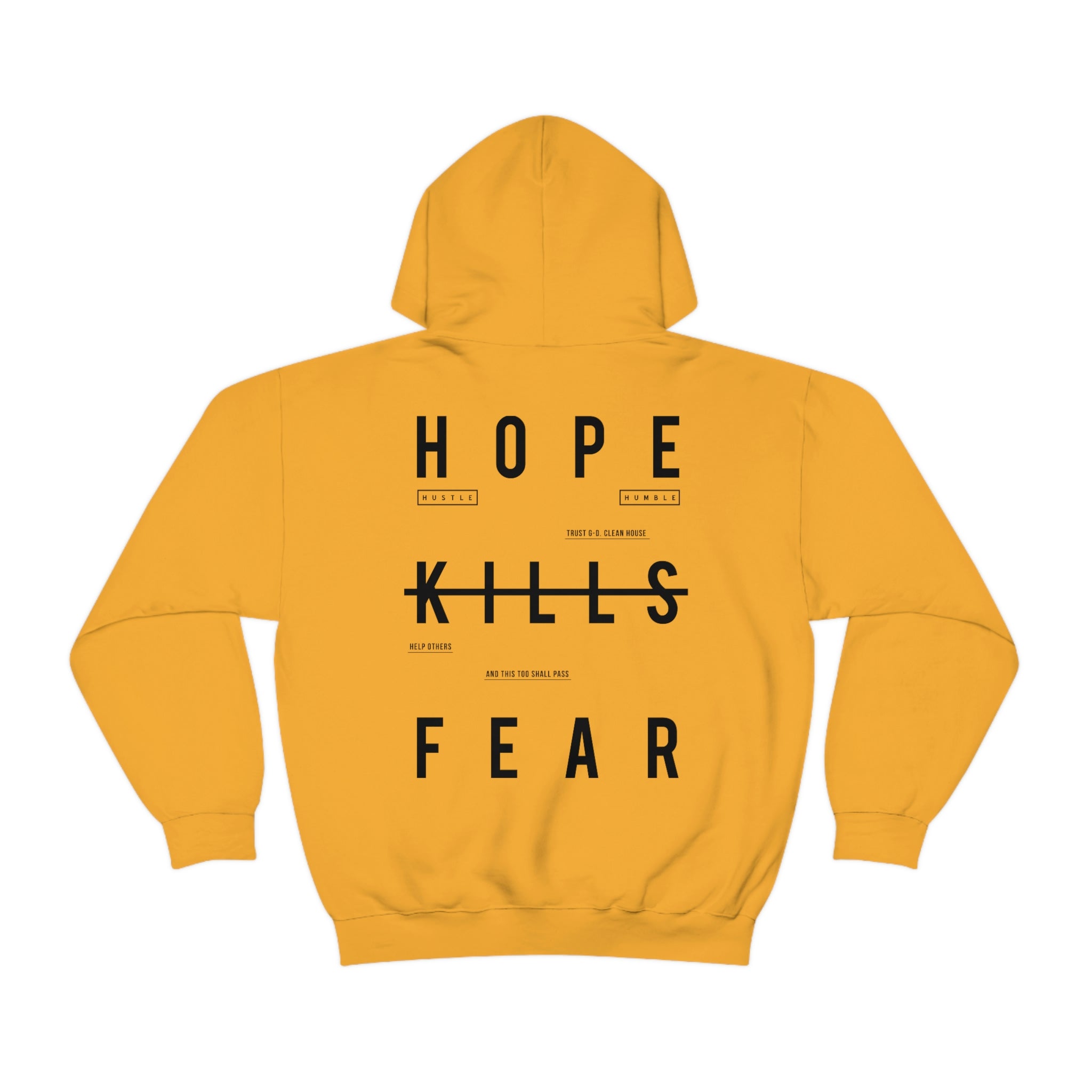 Copy of "HKF v1" FRONT+BACK Hoodie (Multicolor Options)