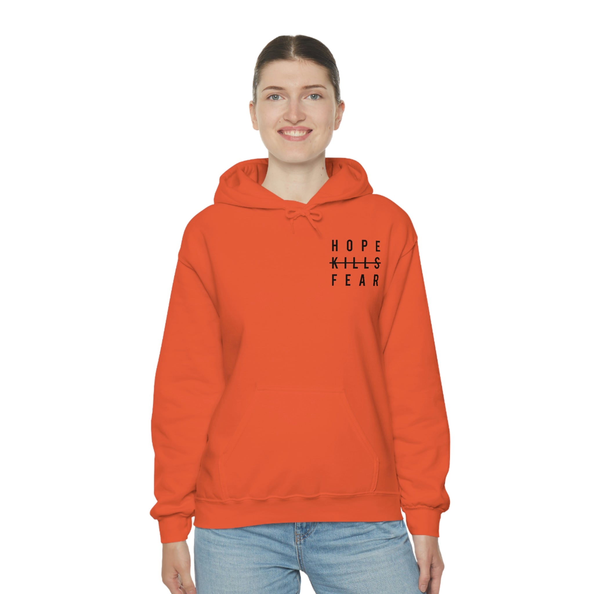 Copy of "HKF v1" FRONT+BACK Hoodie (Multicolor Options)