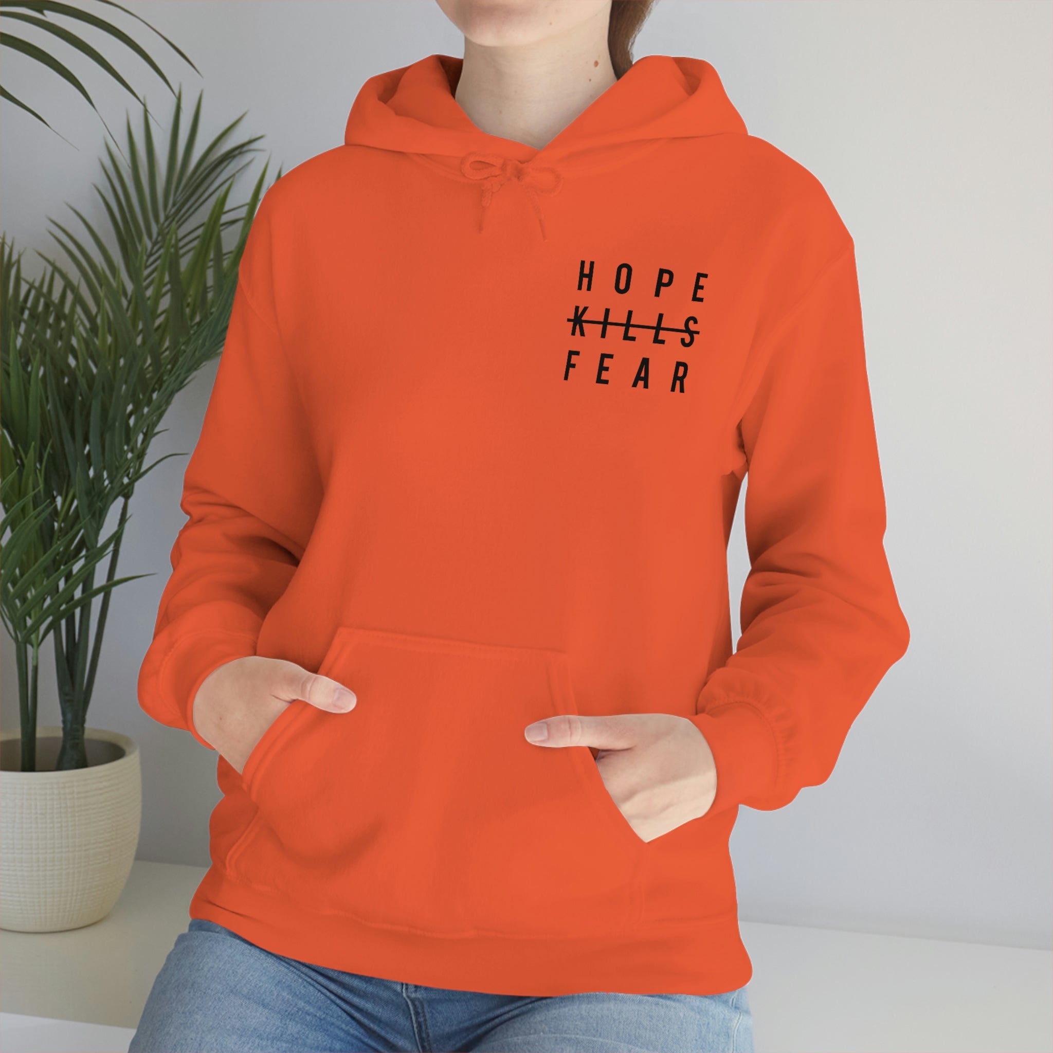 Copy of "HKF v1" FRONT+BACK Hoodie (Multicolor Options)