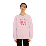 "HKF Logo" FRONT ONLY Sweater (Red/Black)