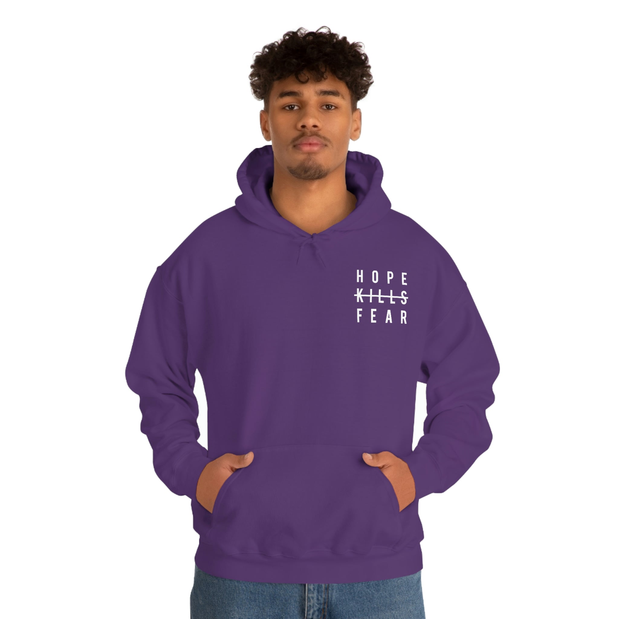 Copy of "HKF v1" FRONT+BACK Hoodie (Multicolor Options)