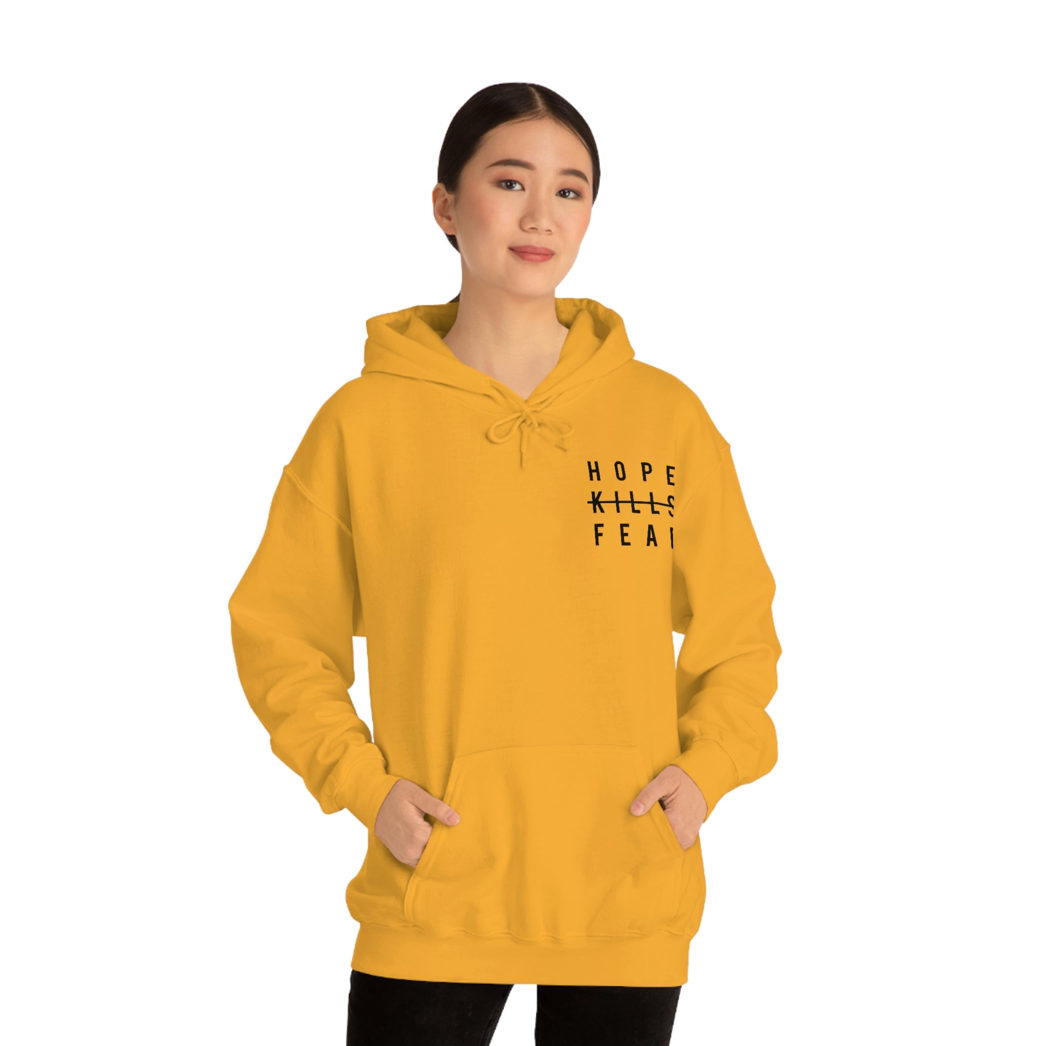 Copy of "HKF v1" FRONT+BACK Hoodie (Multicolor Options)