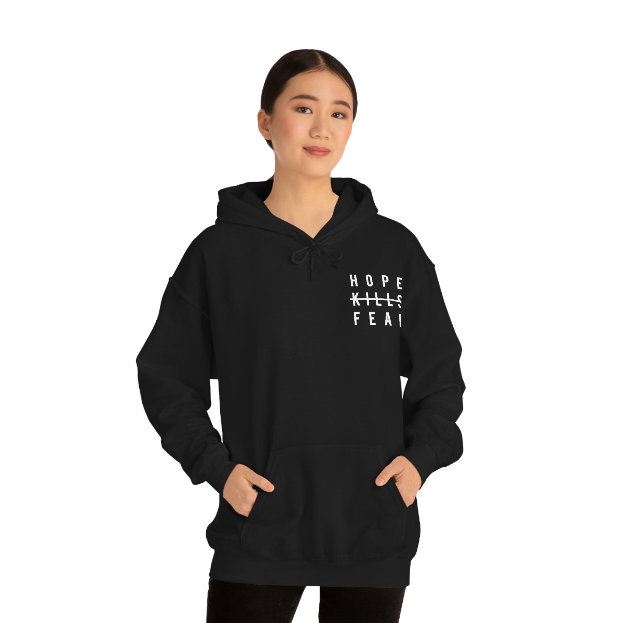 Copy of "HKF v1" FRONT+BACK Hoodie (Multicolor Options)