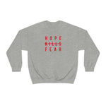 "HKF Logo" FRONT ONLY Sweater (Red/Black)