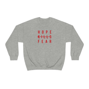 "HKF Logo" FRONT ONLY Sweater (Red/Black)