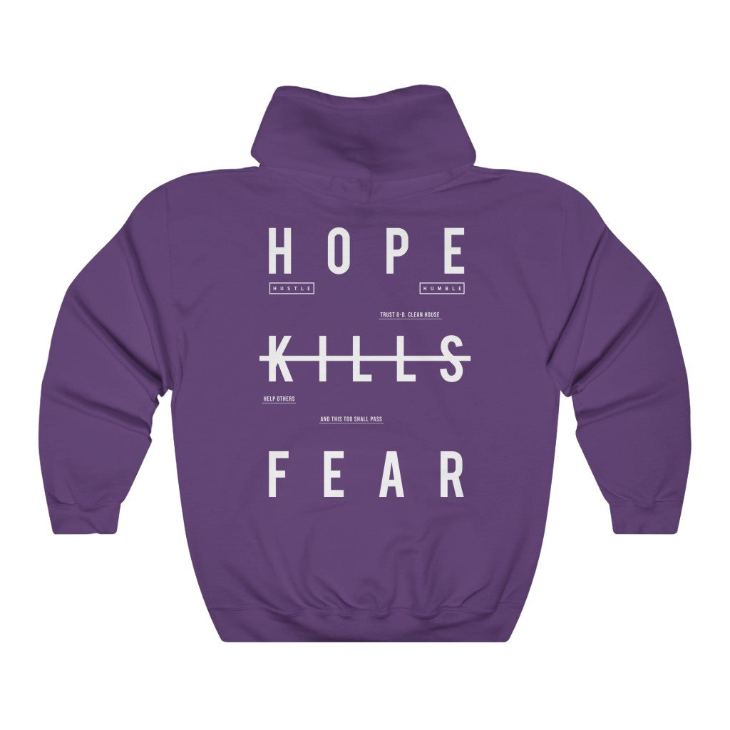 "HKF v1" FRONT+BACK Hoodie (Multicolor Options)