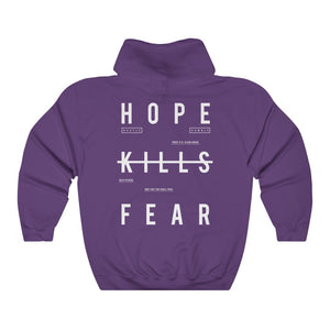 "HKF v1" FRONT+BACK Hoodie (Multicolor Options)