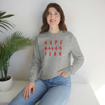 "HKF Logo" FRONT ONLY Sweater (Red/Black)