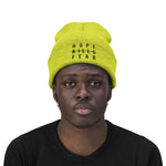 "HKF Logo" Beanie (Multicolor Options / BLACK TEXT)