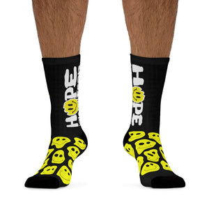 "HKF Smile" Socks (BLACK)