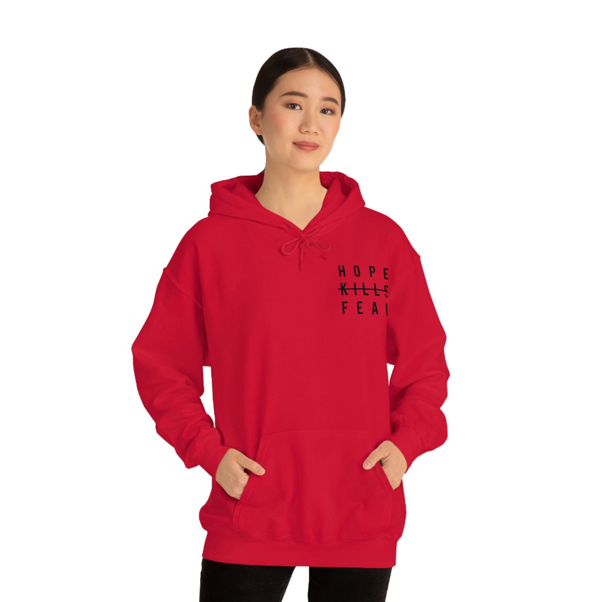 Copy of "HKF v1" FRONT+BACK Hoodie (Multicolor Options)