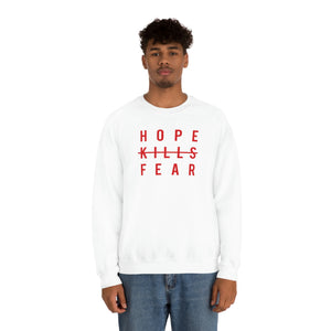 "HKF Logo" FRONT ONLY Sweater (Red/Black)