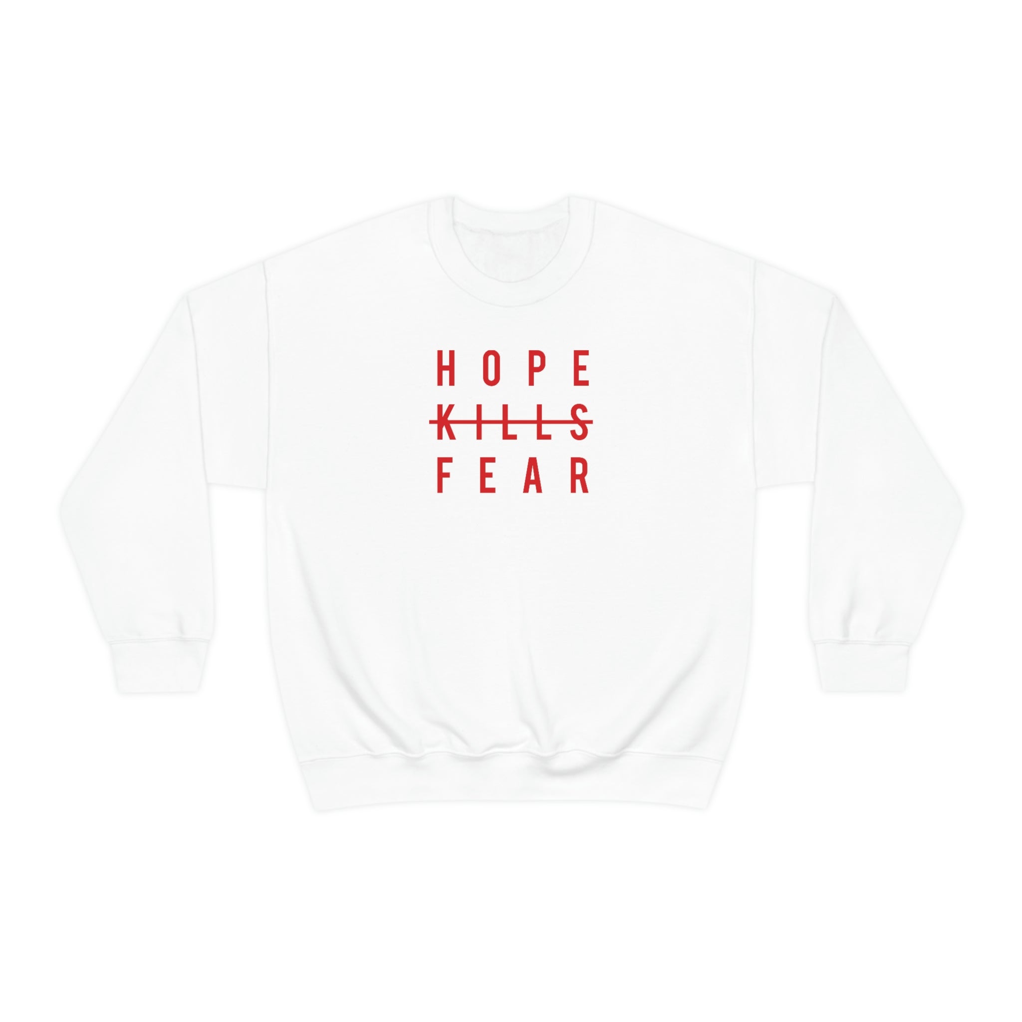 "HKF Logo" FRONT ONLY Sweater (Red/Black)