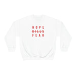 "HKF Logo" FRONT ONLY Sweater (Red/Black)