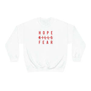 "HKF Logo" FRONT ONLY Sweater (Red/Black)