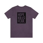 "HKF Logo v2" FRONT ONLY Tee (Purple/Black)