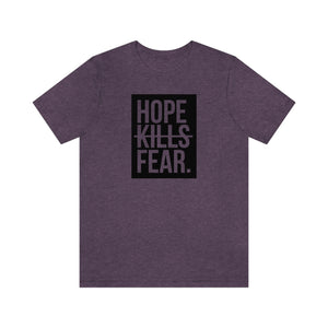 "HKF Logo v2" FRONT ONLY Tee (Purple/Black)