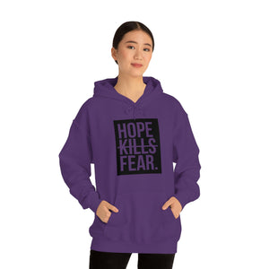 Copy of "HKF Logo v2" FRONT ONLY Hoodie (PURPLE/BLACK)