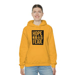 Copy of "HKF Logo v2" FRONT ONLY Hoodie (GOLD/BLACK)