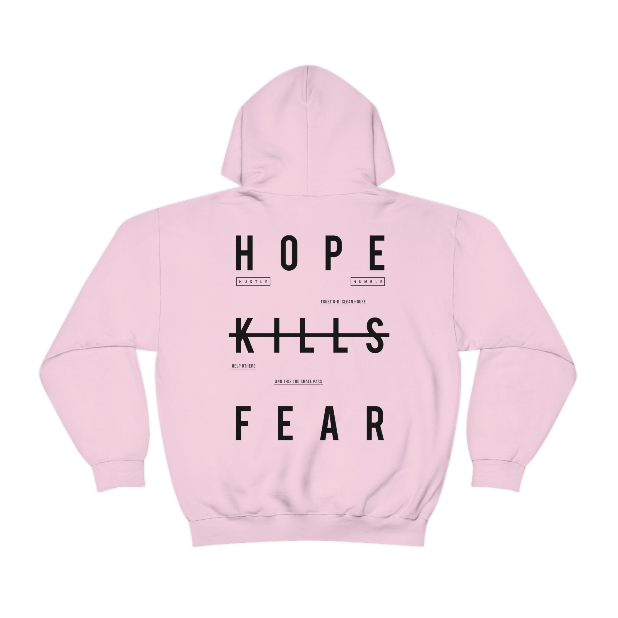 Copy of "HKF v1" FRONT+BACK Hoodie (Multicolor Options)