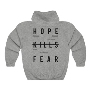 "HKF v1" FRONT+BACK Hoodie (Multicolor Options)