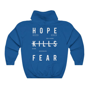 "HKF v1" FRONT+BACK Hoodie (Multicolor Options)