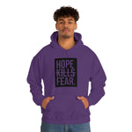 Copy of "HKF Logo v2" FRONT ONLY Hoodie (PURPLE/BLACK)