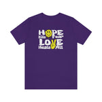 "Love Heals v1" FRONT ONLY Tee (Multicolor Options)