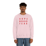 "HKF Logo" FRONT ONLY Sweater (Red/Black)