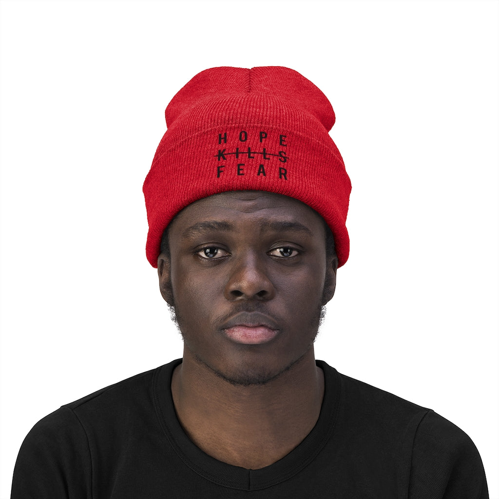 "HKF Logo" Beanie (Multicolor Options / BLACK TEXT)