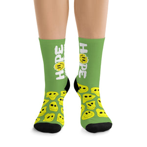 "HKF Smile" Socks (GREEN)