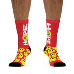 "HKF Smile" Socks (RED)