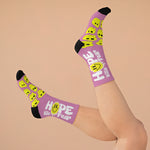 "HKF Smile" Socks (PINK)