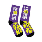 "HKF Smile" Socks (PURPLE)