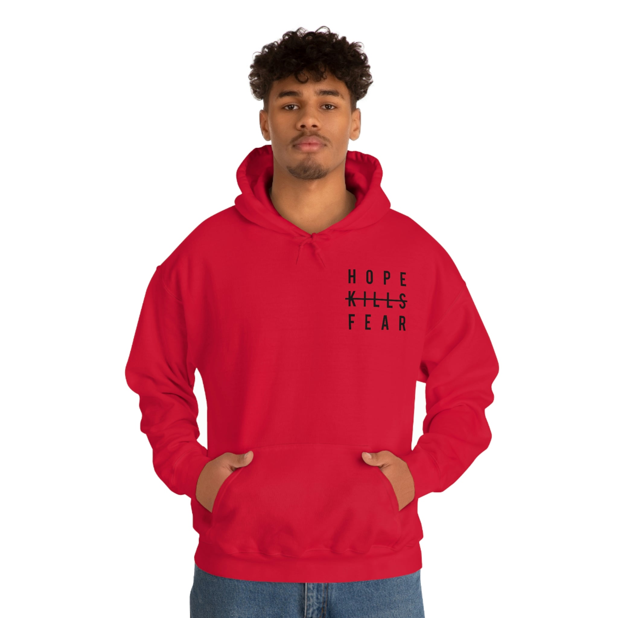 Copy of "HKF v1" FRONT+BACK Hoodie (Multicolor Options)