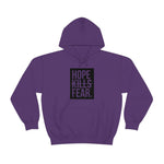 Copy of "HKF Logo v2" FRONT ONLY Hoodie (PURPLE/BLACK)