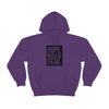 Copy of "HKF Logo v2" FRONT ONLY Hoodie (PURPLE/BLACK)