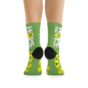 "HKF Smile" Socks (GREEN)