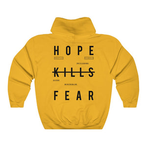 "HKF v1" FRONT+BACK Hoodie (Multicolor Options)