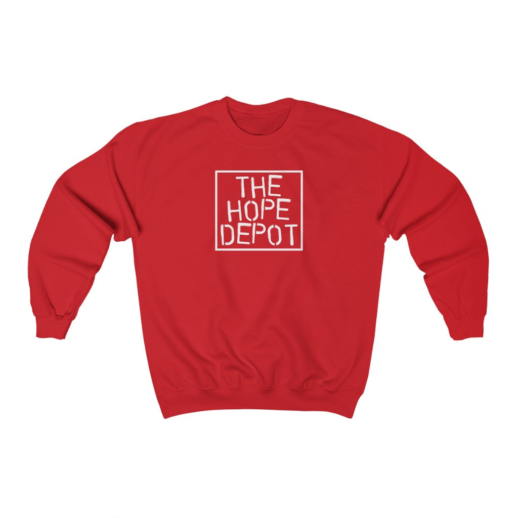 "The Hope Depot" FRONT ONLY Sweater (Multicolor Options)