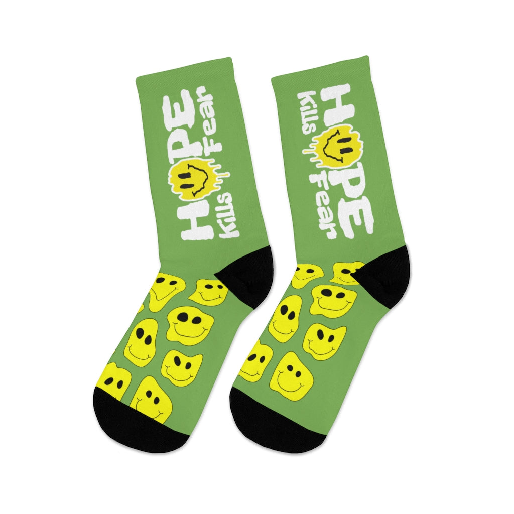 "HKF Smile" Socks (GREEN)