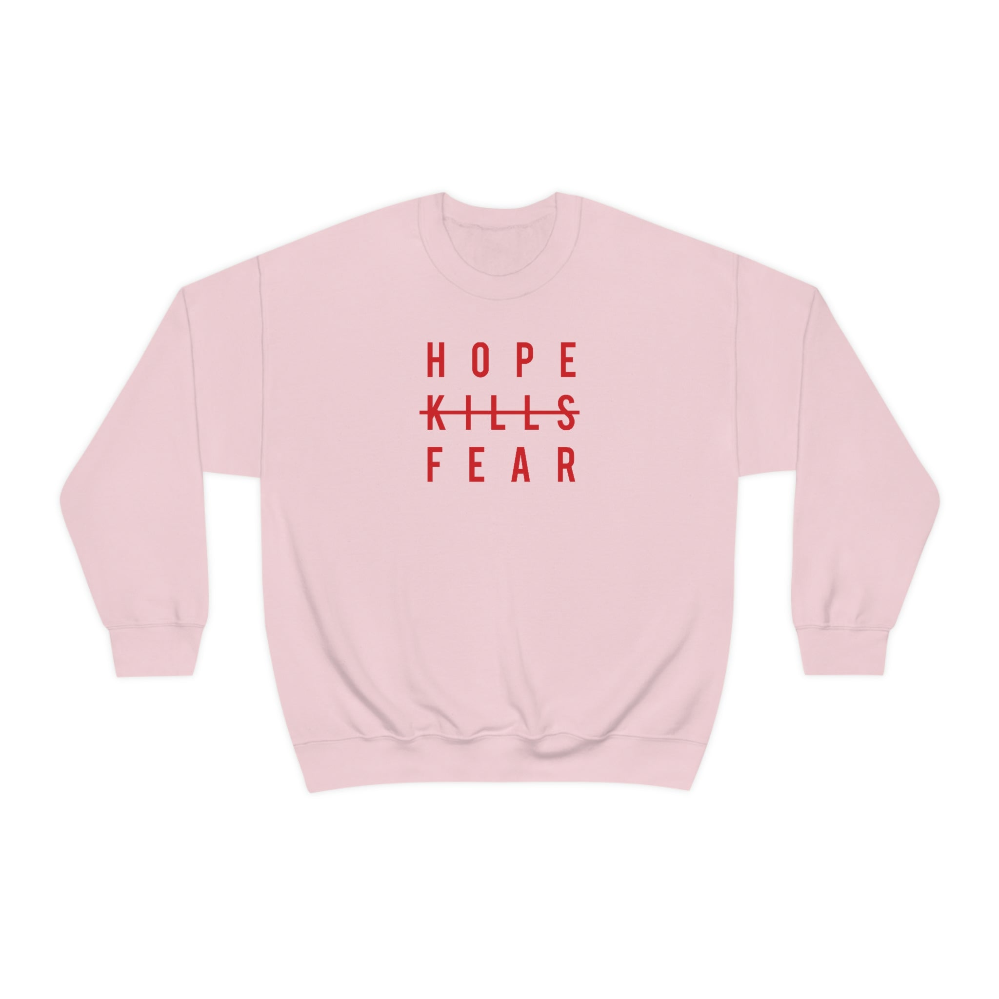 "HKF Logo" FRONT ONLY Sweater (Red/Black)