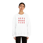 "HKF Logo" FRONT ONLY Sweater (Red/Black)