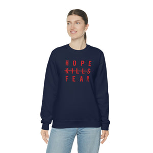 "HKF Logo" FRONT ONLY Sweater (Red/Black)