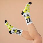 "HKF Smile" Socks (WHITE)